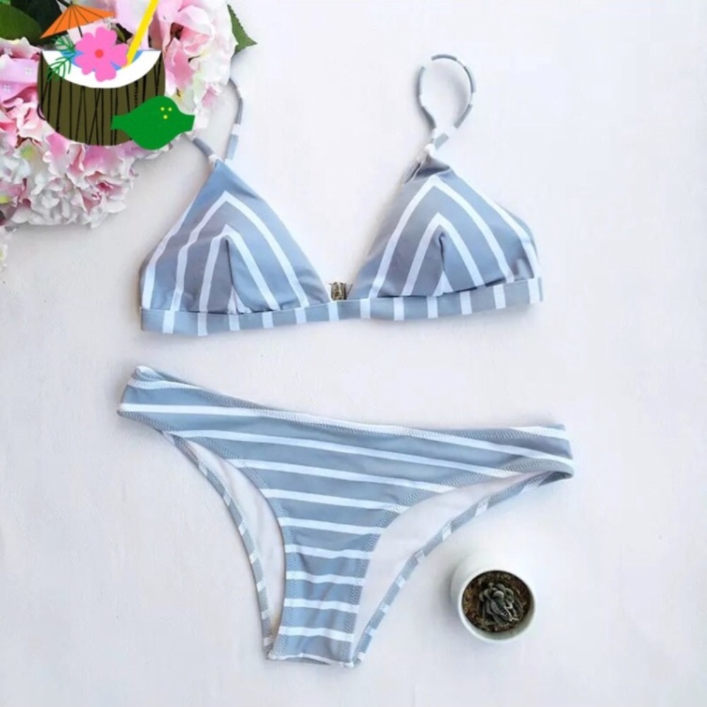 Sky Blue Bikini Set - Picture 2 of 3
